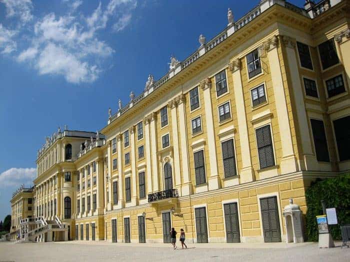 Visiting Schonbrunn Palace Vienna