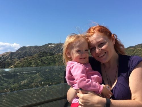 A Day in LA Tours review: Hollywood sign from Griffith Observatory
