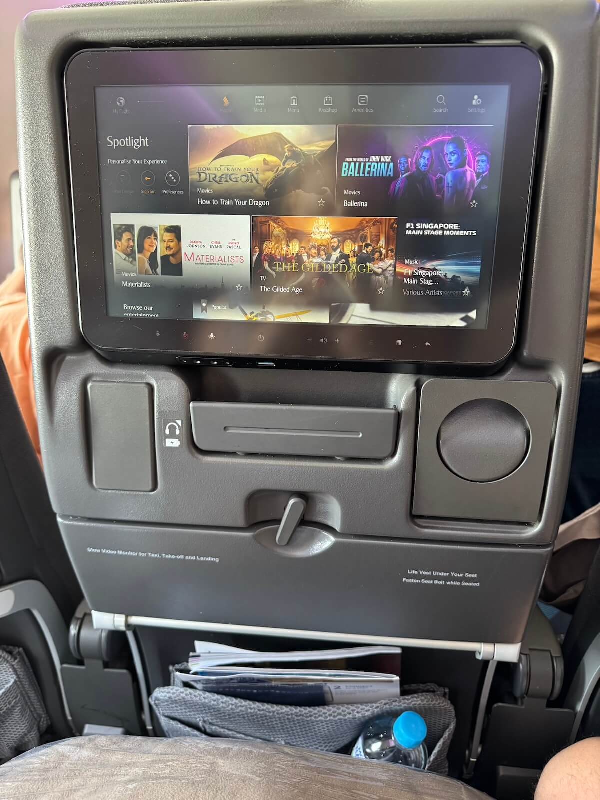 singapore airlines entertainment.