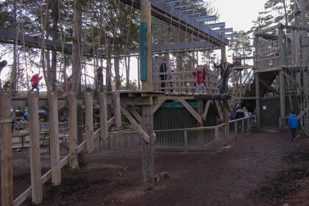 Landmark Forest Adventure Park Family attractions Scotland