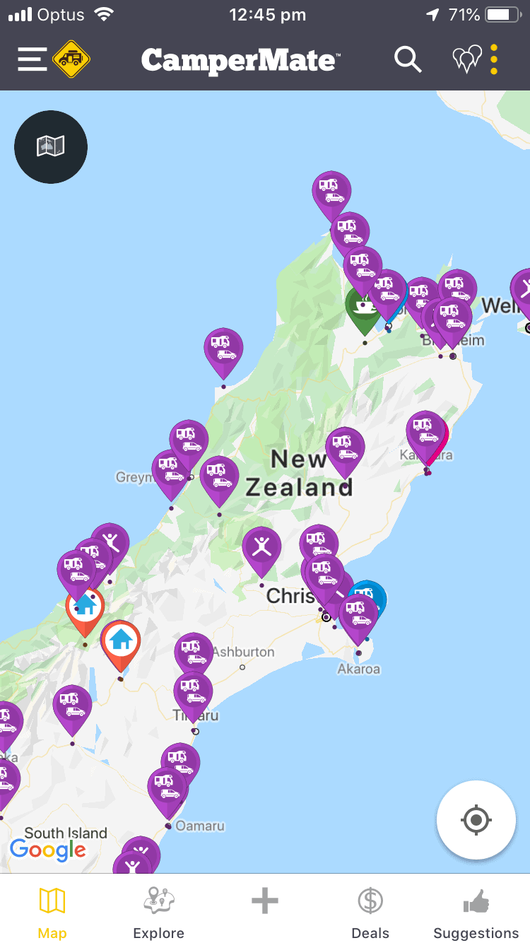 Free Camping Nz Map 7 Essential Camping New Zealand Apps You Need