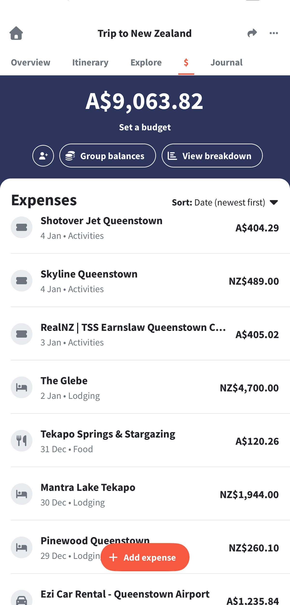 cost of new zealand trip in 2026.