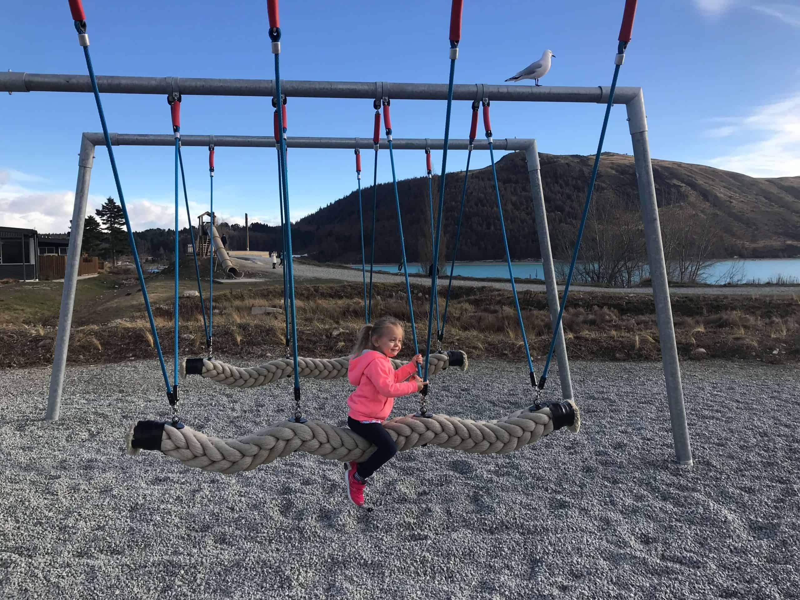 Lakeside playground tekapo