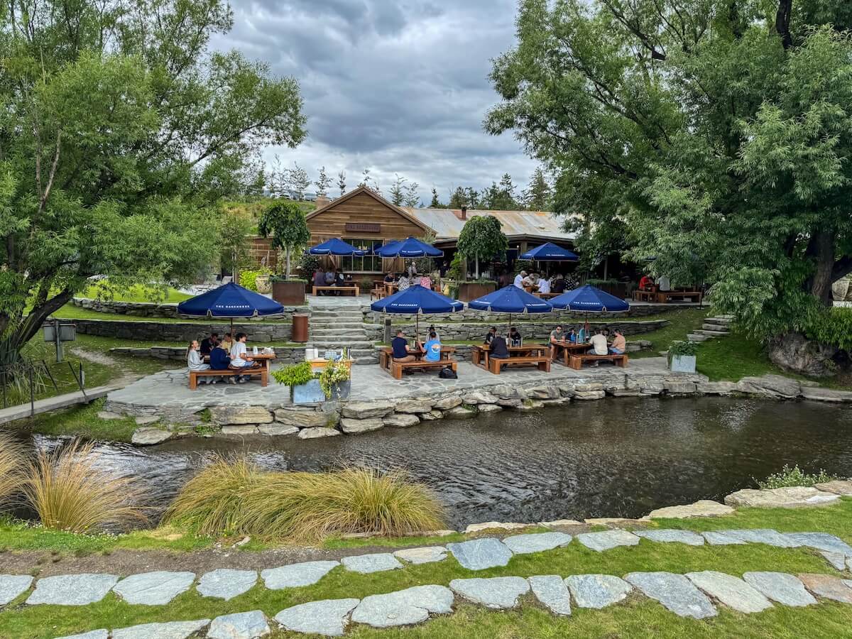 ayrburn winery restaurant in arrowtown.