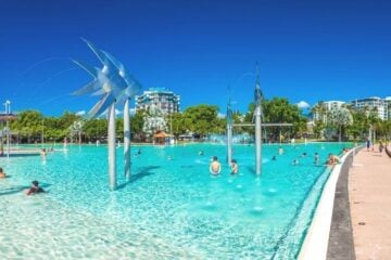 Things to do in Cairns with kids lagoon