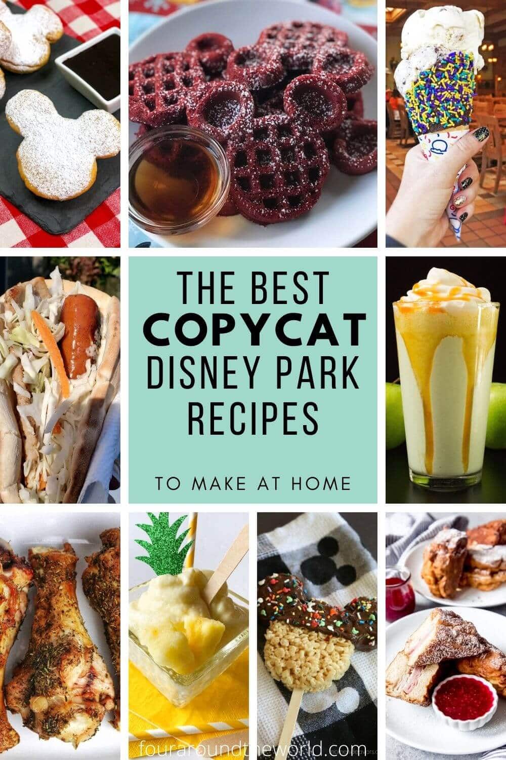 Disney Recipes! How To Make FOUR Super-Savory Disneyland Snacks At Home!