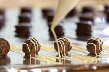 handmade chocolates at australian chocolate factory