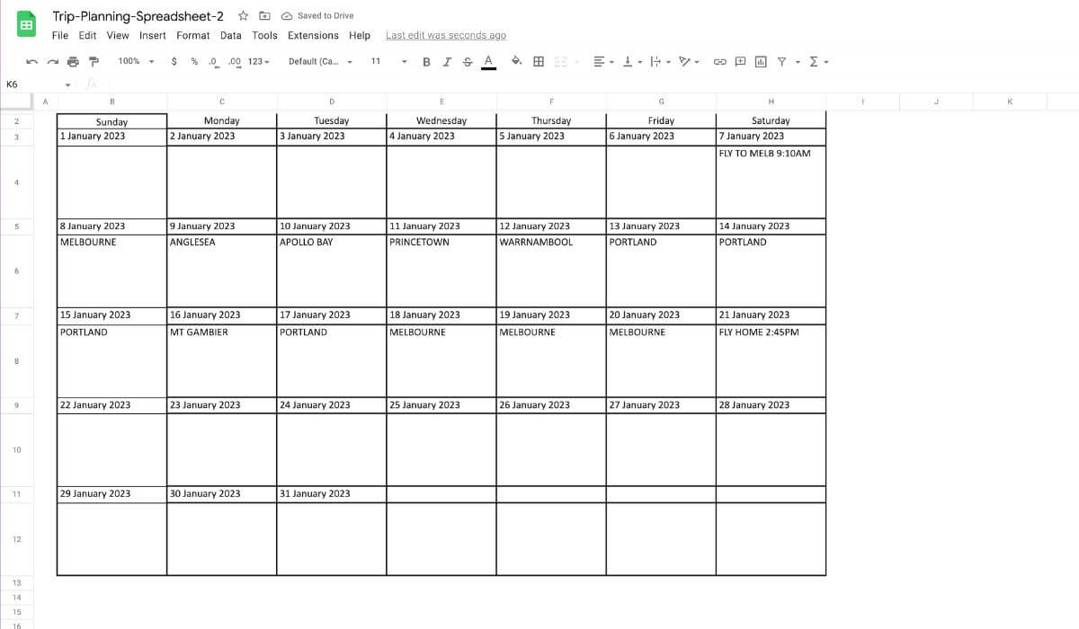 12 month world travel itinerary