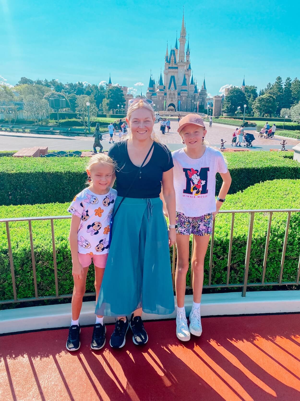 us at Tokyo Disneyland.