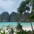 maya bay in phi phi islands.