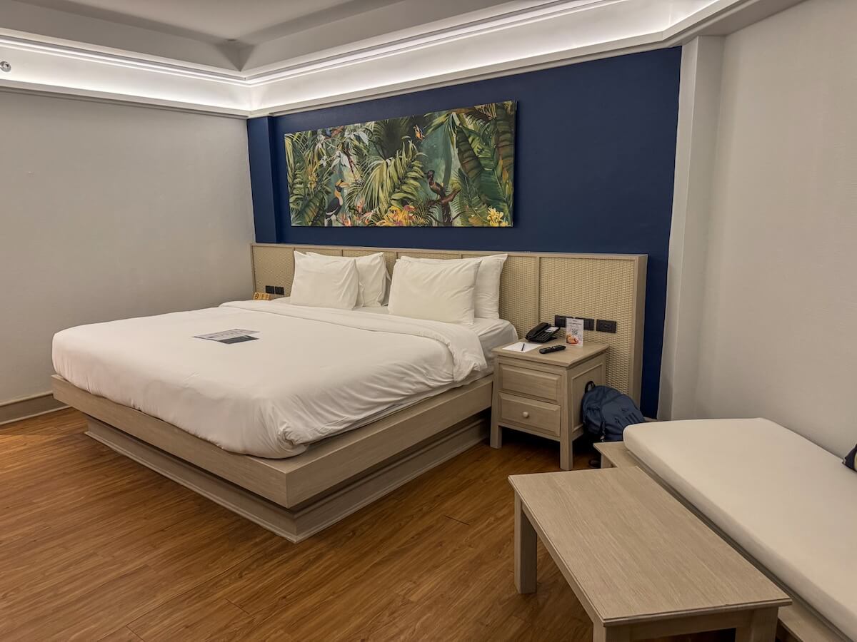 superior room at beyond kata resort.