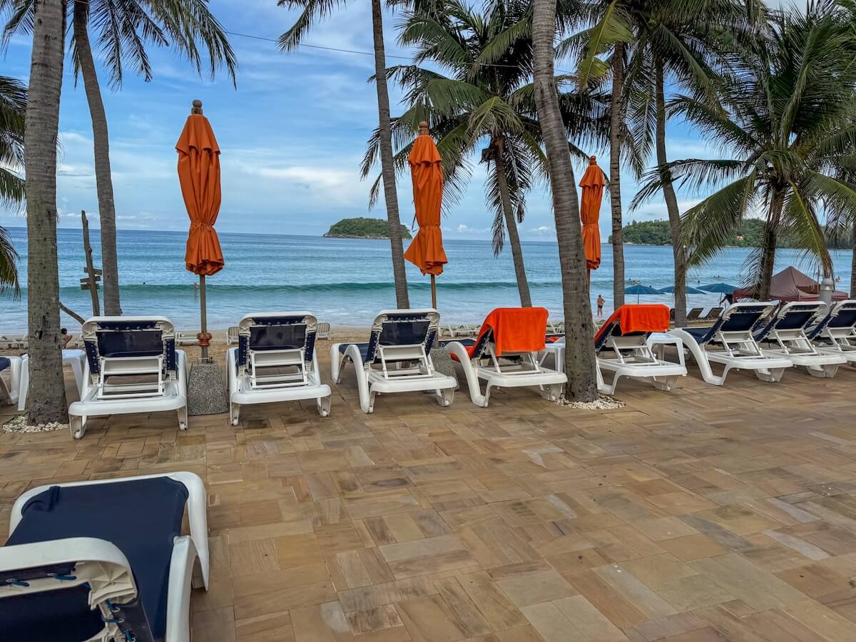 beyond kata resort beach view.