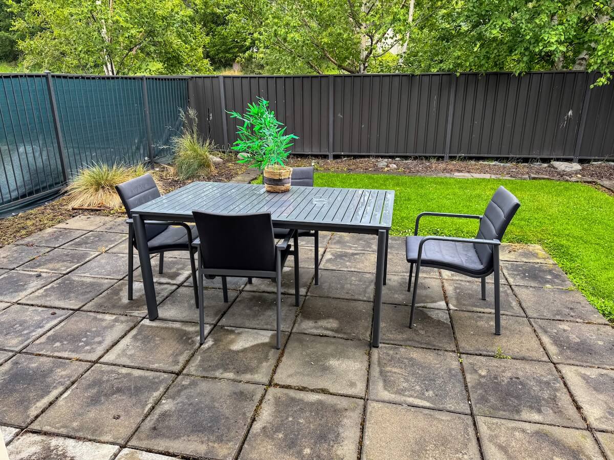 backyard at mantra lake tekapo.