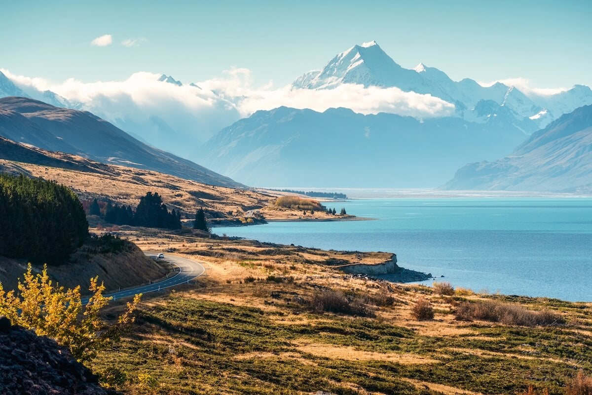 Peter's lookout mount cook viewpoint.