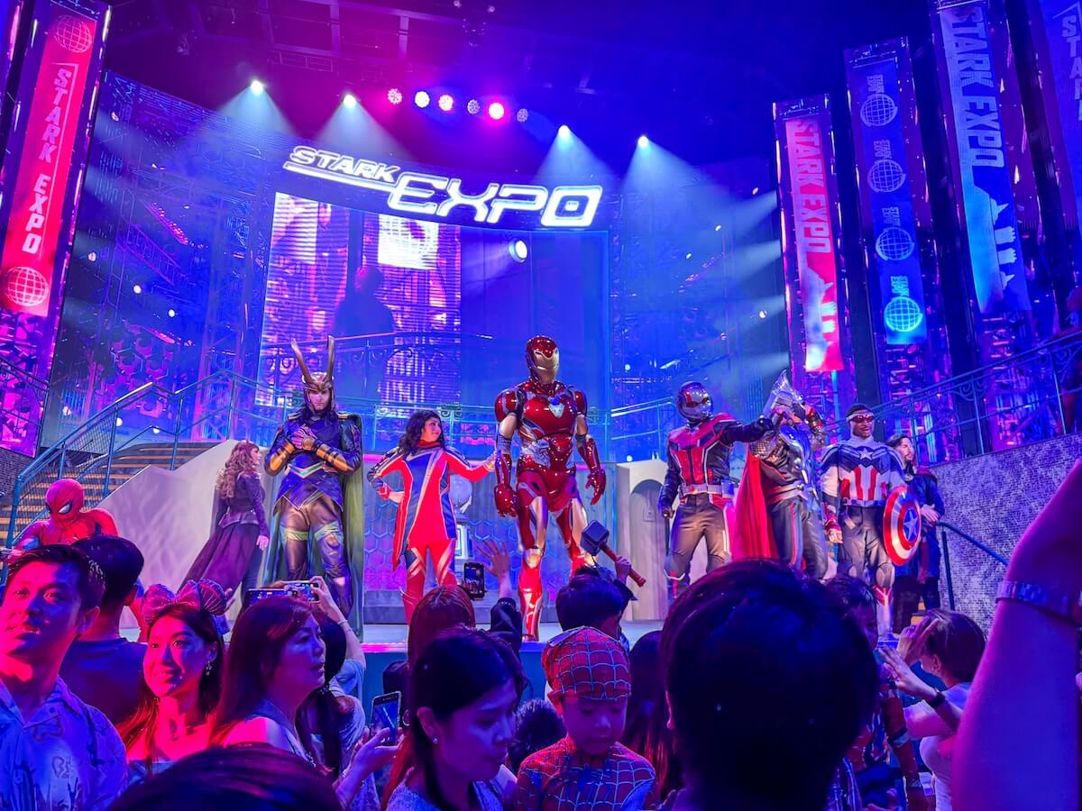 avengers assemble show on disney adventure.
