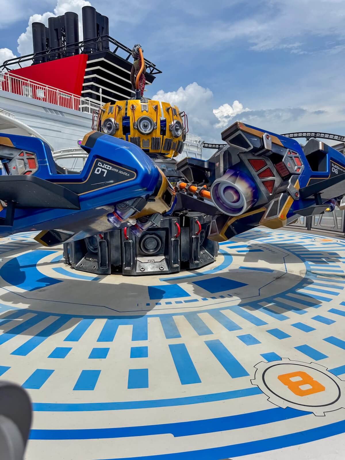 ride on disney adventure cruise.