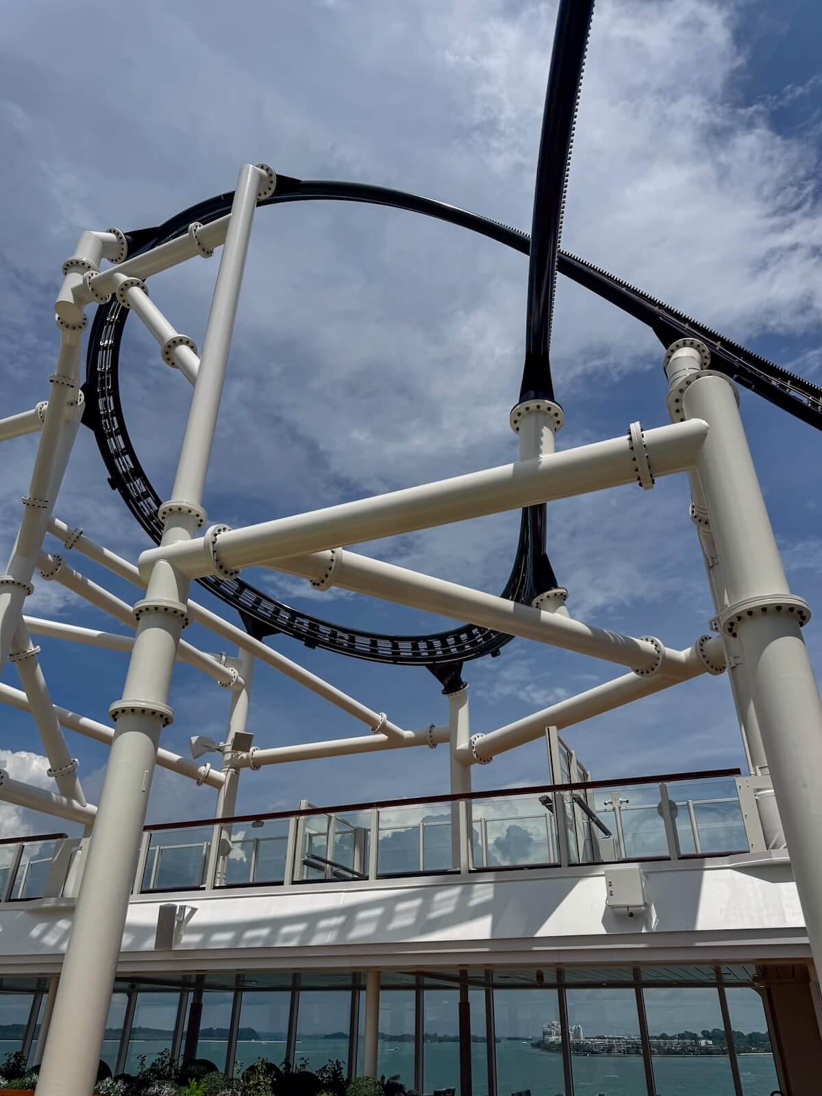 disney adventure ironcycle rollercoaster.