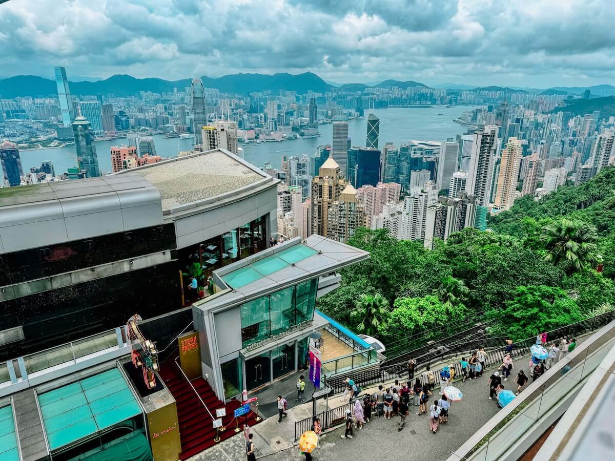 victoria peak view.