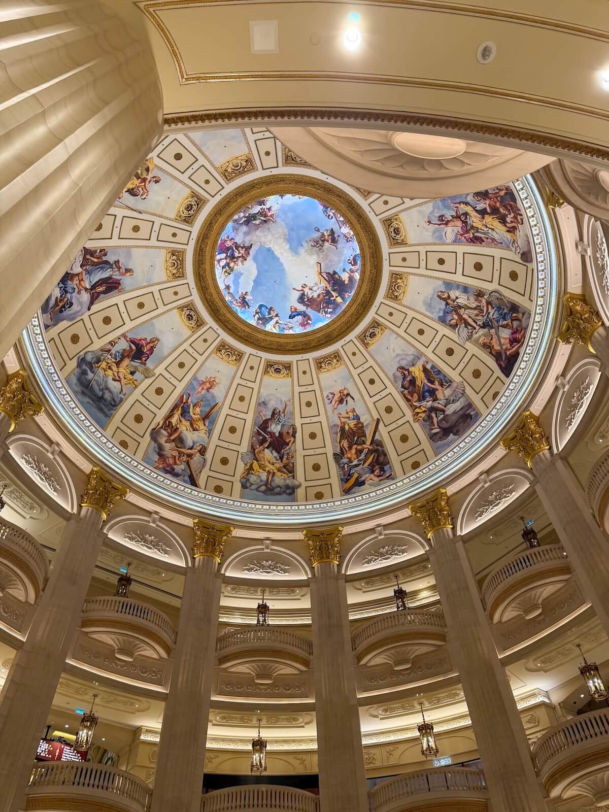 roof of venetian macao.