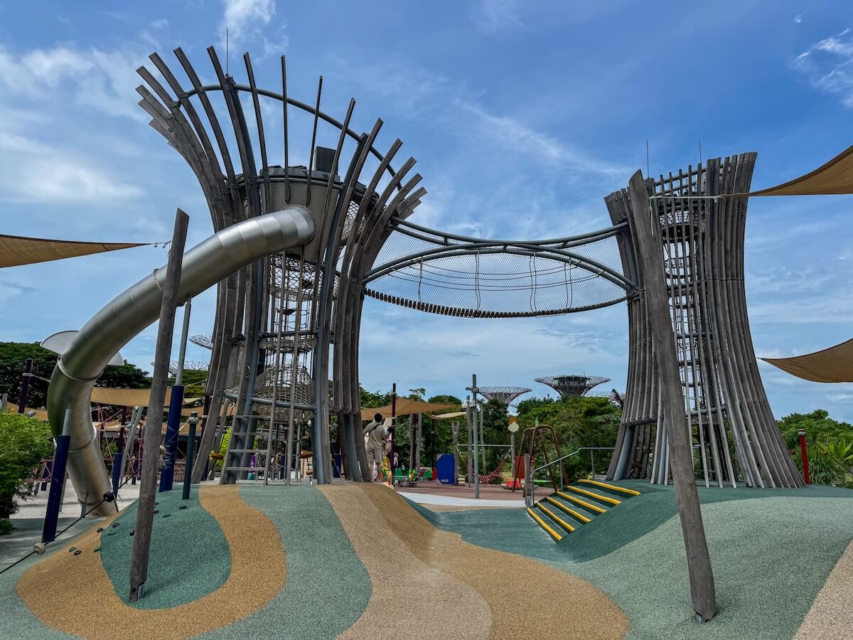 garden by the bay playground.