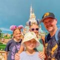 connors family at hong kong disneyland.