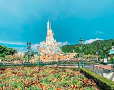 hong kong disneyland caste.