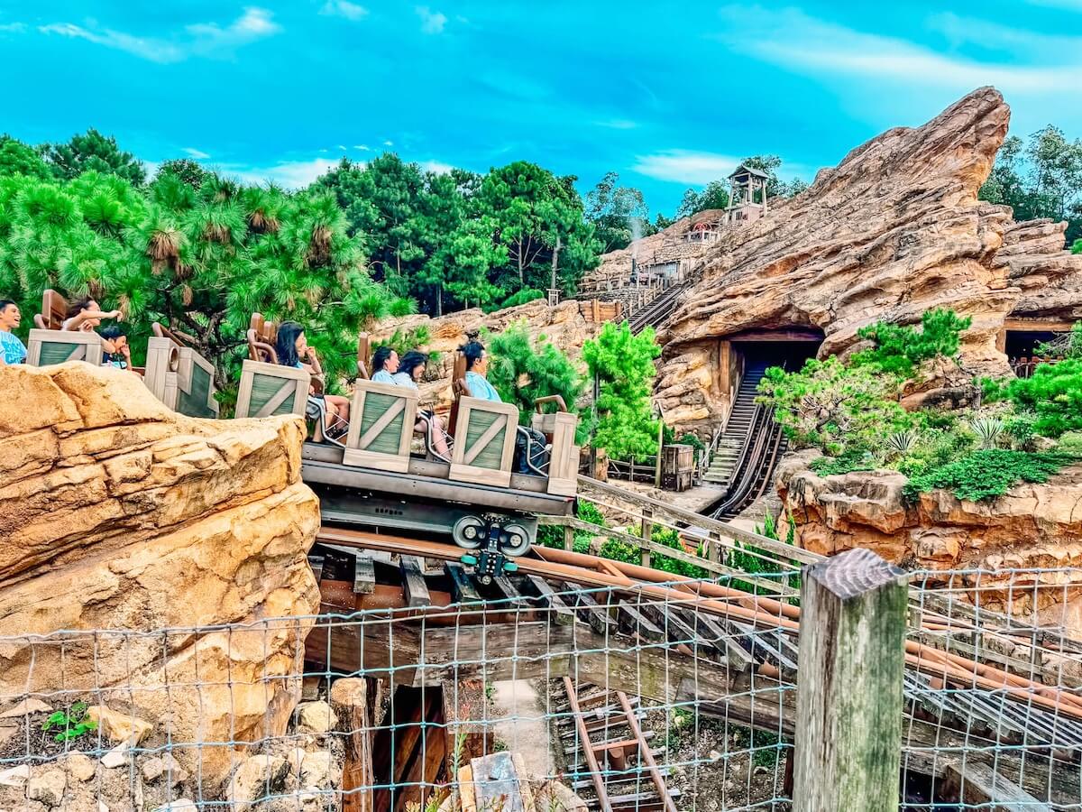 big grisly mountain rollercoaster.