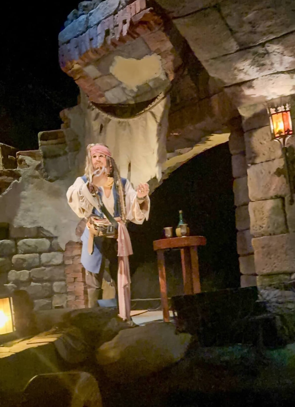 pirates of the carribean ride.